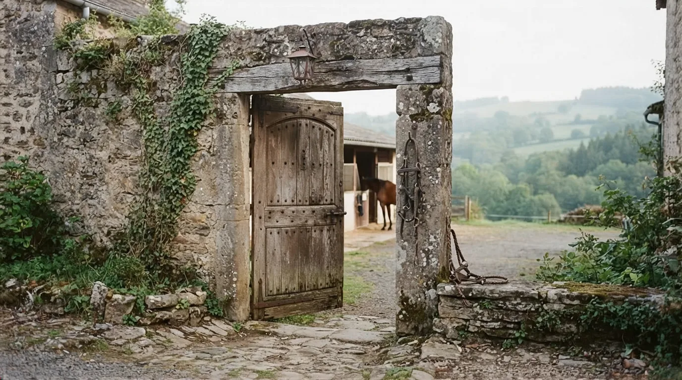 Entrée du Les Écuries de Biraval, centre équestre à Coulounieix-Chamiers